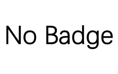 No Badge